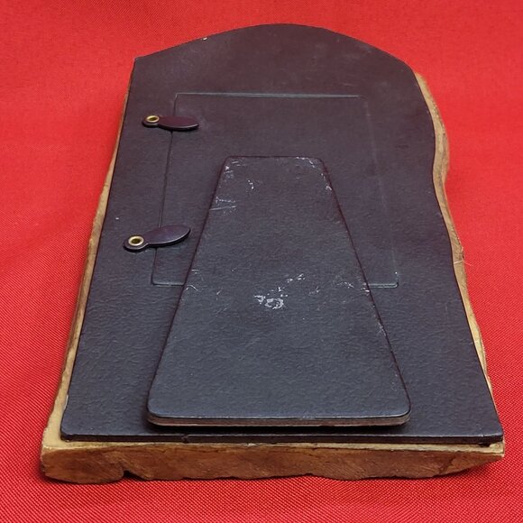 Vintage Enric Metal Rooster Wooden Photo Picture Frame - Picture 6 of 12